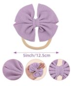 Big Bow Textured Headbands - Image 3