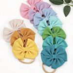 Big Bow Textured Headbands