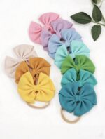 Big Bow Textured Headbands