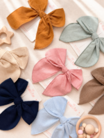 Linen Luxe Long Tail Bow 2.0 - Image 2