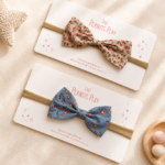 Floral Bow Headband
