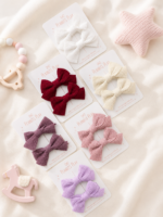 Cozy Knit Bows