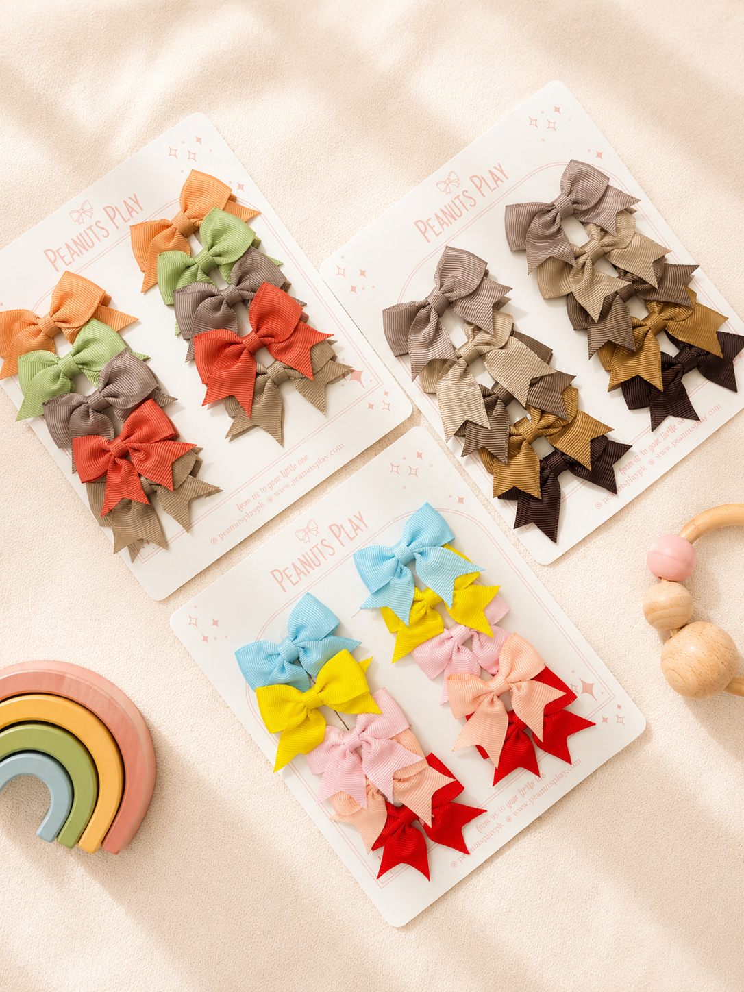 DE08954A-7DA8-49F9-8D6B-3A5F4D61D432 Color Pop Hair Bows Set 1.0 - Image 1