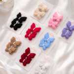 Butterfly Pearl Clips