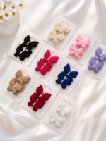 Butterfly Pearl Clips