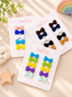 Mini Magic Bow Collection (Set of 5 Pairs) - Image 6