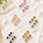 Daisy Crochet Clips