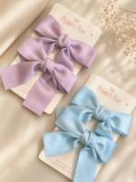 Satin Bow Clip - Image 2