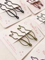 Cat Outline Hair Pin - Image 2