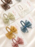 Lace Bow Snap Clip - Image 2