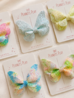 Dreamy Butterfly Bow Clips - Image 2