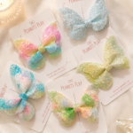Dreamy Butterfly Bow Clips