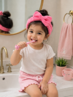 Plush Bow Spa Headbands