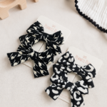 Monochrome Black & White Bow