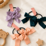 Satin Bow Hair Tie
