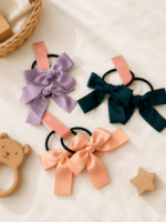 Satin Bow Hair Tie