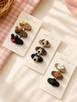 Kawai Character Hair Clip Sets - Image 2
