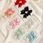 Classic Satin Bow Pair