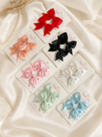 Classic Satin Bow Pair
