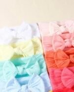Colorful Textured Soft Nylon Headbands - Image 5