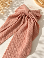 Textured Hair Bow - Image 3