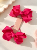 Knot Bow Hair Ties - Image 2