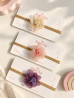 Dreamy Organza Bloom Headbands