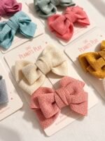 Winter Luxe Textured Bows - Image 2