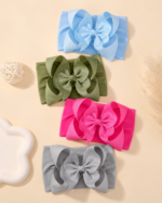 Big Bow Baby Headbands - Image 3