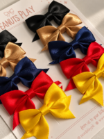 Satin Mini Bow Set (Set of 5 pairs) - Image 5