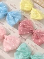 Polka Dot Tulle Bows - Image 2