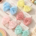 Polka Dot Tulle Bows