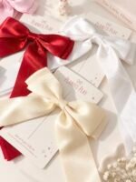Satin Ribbon Statement Bows - Image 2