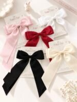 Satin Ribbon Statement Bows