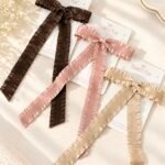 Ruffle Ribbon Tail Bows