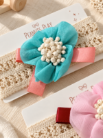 Crochet Lace Flower Headbands - Image 3