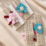 Crochet Lace Flower Headbands