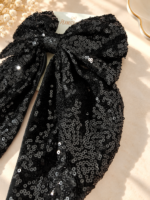 Midnight Glam Sequin Bow - Image 2