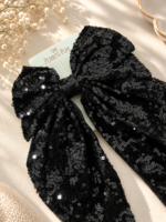 Midnight Glam Sequin Bow - Image 3