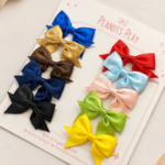 Satin Mini Bow Set (Set of 10 bows)