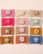 Daisy Bloom Baby Headbands - Image 4