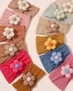 Daisy Bloom Baby Headbands - Image 3
